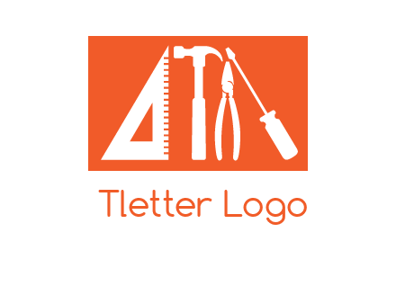 construction tools logo
