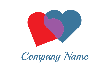 hearts dating logo creator 