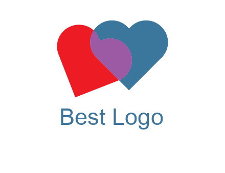 hearts dating logo creator 