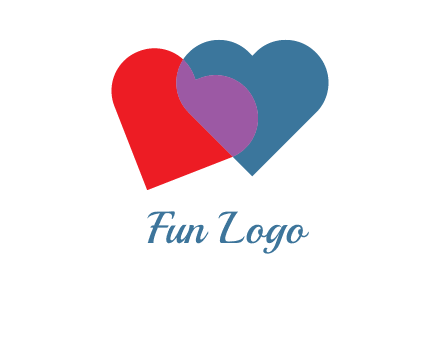 hearts dating logo creator 