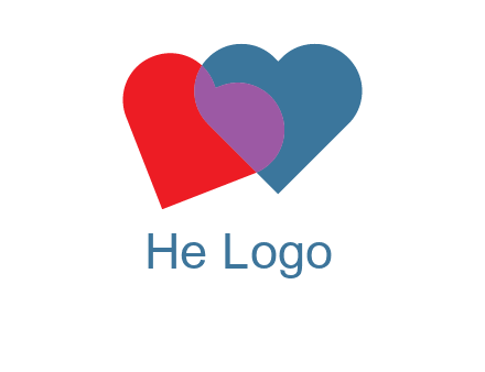 hearts dating logo creator 