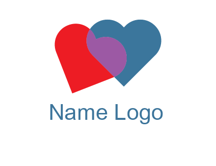 hearts dating logo creator 