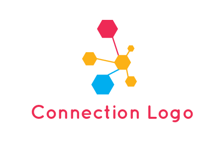chemical bonding shapes logo