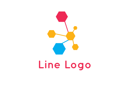 chemical bonding shapes logo