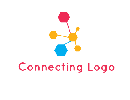 chemical bonding shapes logo