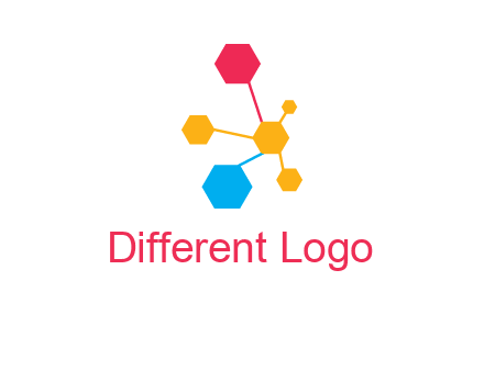 chemical bonding shapes logo