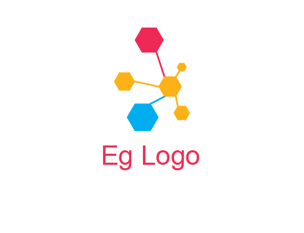 chemical bonding shapes logo