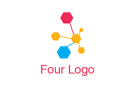 chemical bonding shapes logo