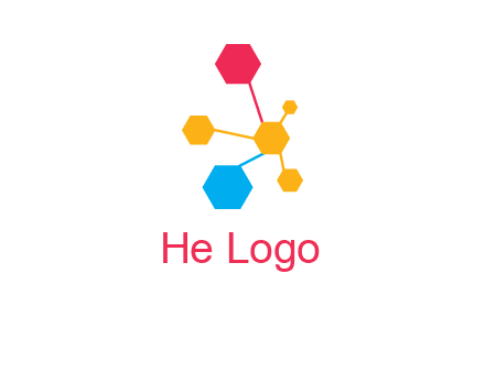 chemical bonding shapes logo