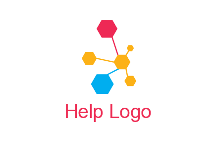 chemical bonding shapes logo