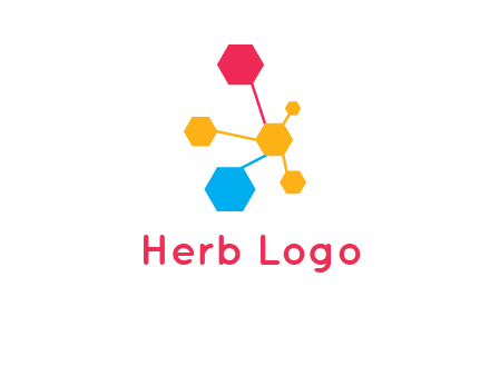 chemical bonding shapes logo