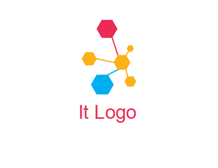 chemical bonding shapes logo