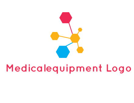 chemical bonding shapes logo