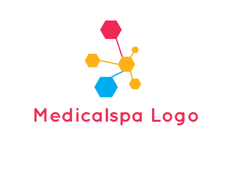 chemical bonding shapes logo