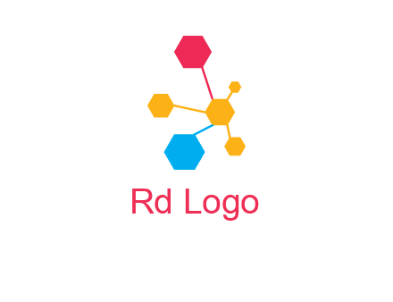 chemical bonding shapes logo