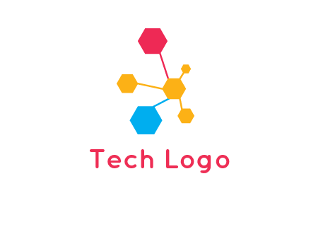 chemical bonding shapes logo