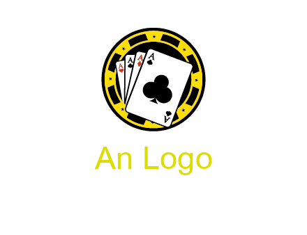 ace cards and casino chip gambling