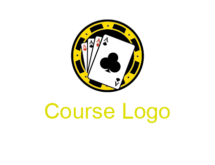ace cards and casino chip gambling