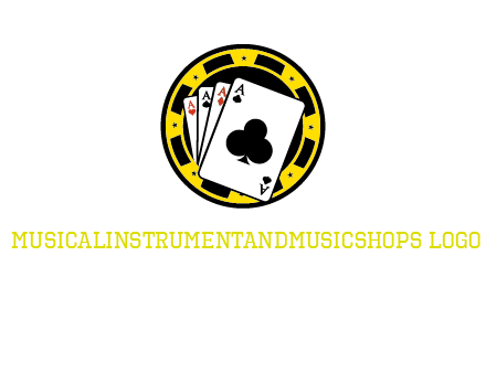 ace cards and casino chip gambling