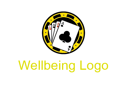 ace cards and casino chip gambling