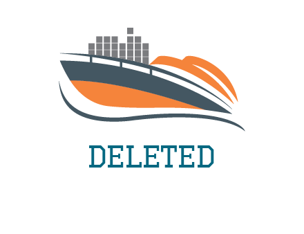 consignment on swoosh ship transport logo