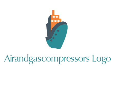 deck-house ship transport logo