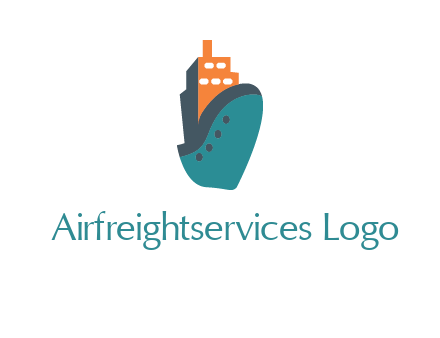 deck-house ship transport logo