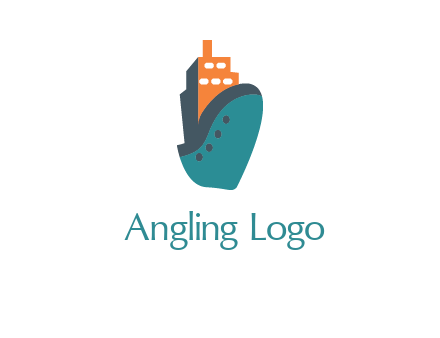 deck-house ship transport logo