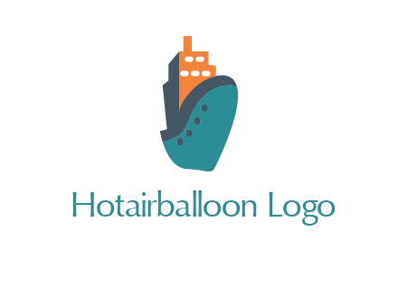 deck-house ship transport logo