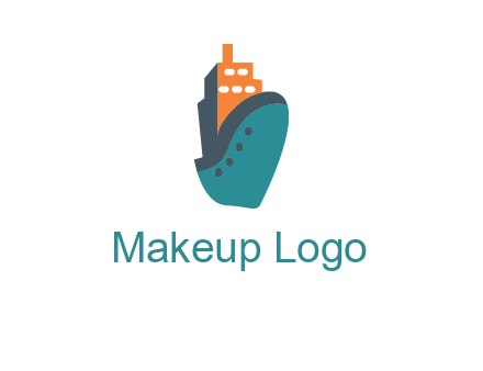 deck-house ship transport logo
