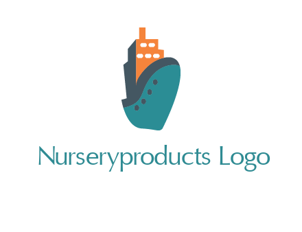 deck-house ship transport logo