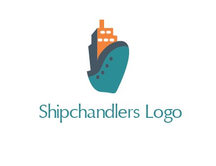 deck-house ship transport logo