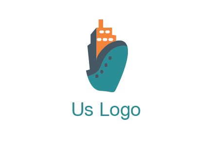 deck-house ship transport logo