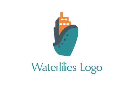 deck-house ship transport logo