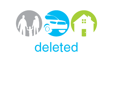 family car house insurance logo