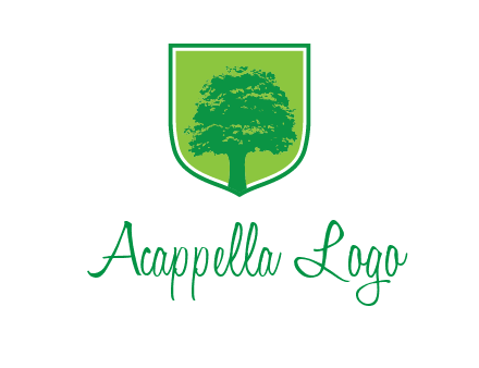 tree in colored shield logo