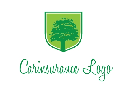 tree in colored shield logo