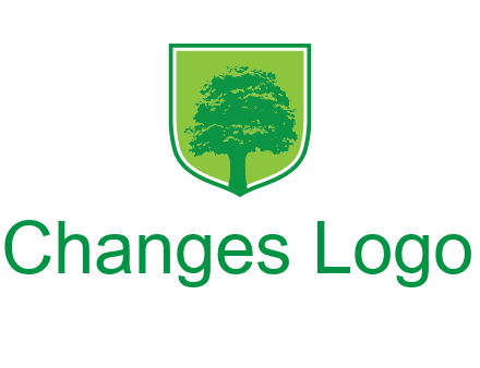 tree in colored shield logo
