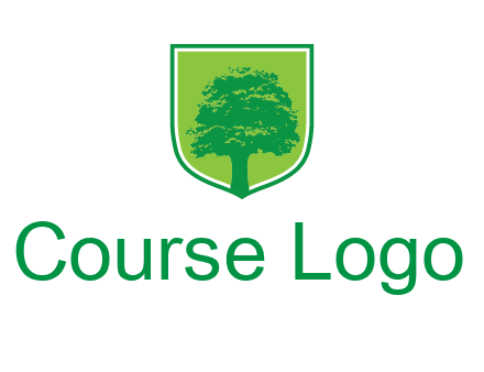 tree in colored shield logo