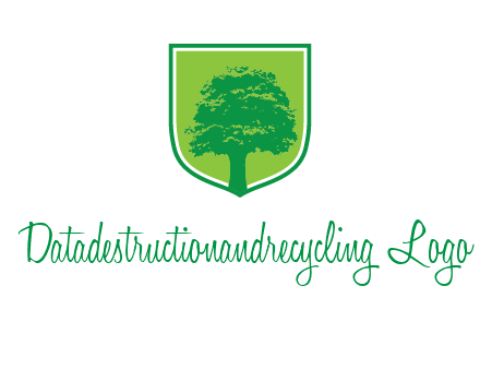 tree in colored shield logo