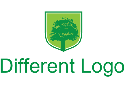 tree in colored shield logo