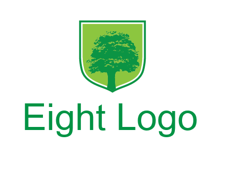 tree in colored shield logo