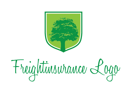 tree in colored shield logo