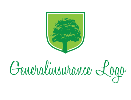 tree in colored shield logo