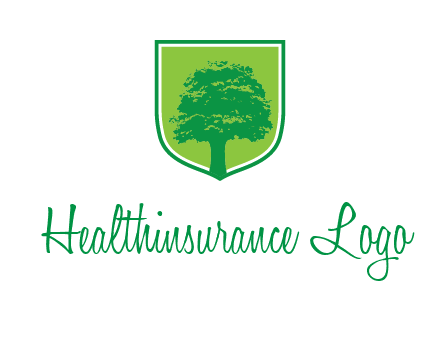 tree in colored shield logo