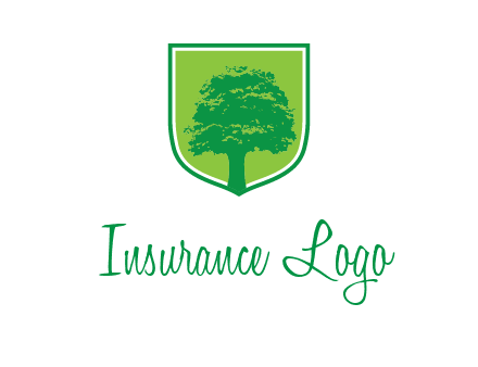 tree in colored shield logo
