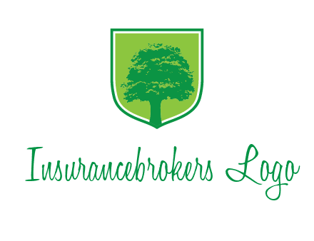 tree in colored shield logo