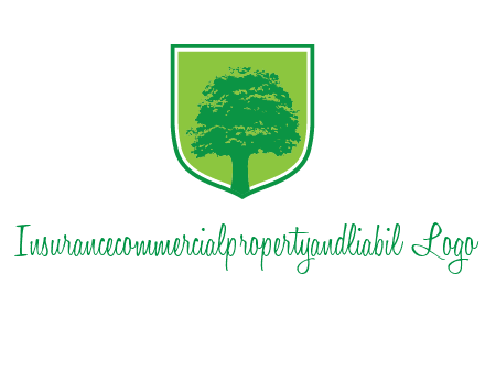 tree in colored shield logo
