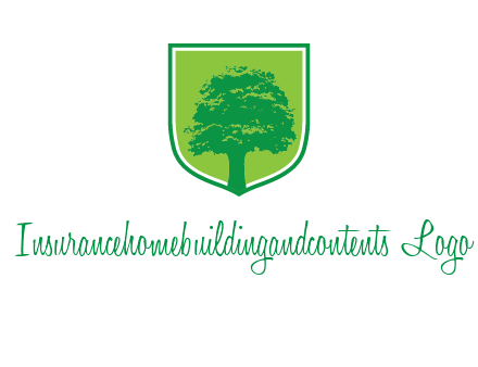 tree in colored shield logo