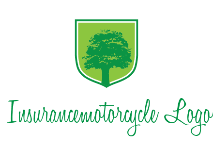 tree in colored shield logo